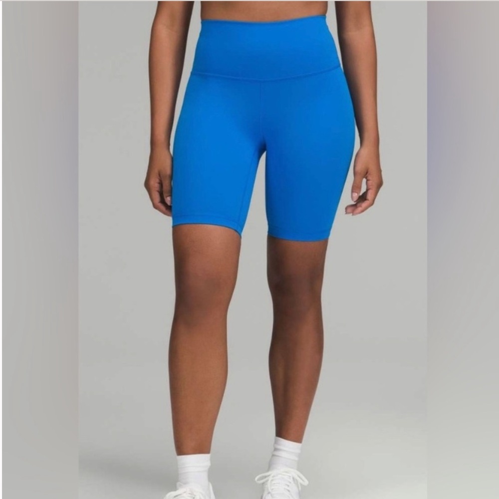 Lululemon High Rise Poolside Align Biker Shorts 8”